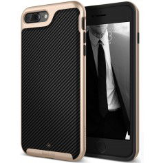 Dr. Phone-Caseology® Envoy Series iPhone 8 / 7 Plus Carbon Fiber Black / Gold + iPhone Screenprotector HD€ 9,95€ 8,22CaseologyApple