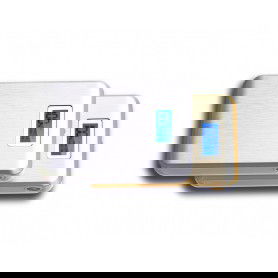 Dr. Phone-100% 10400 mAh Powerbank met LED - Indicatie + LED Lamp Luxurious Silver€ 24,95€ 20,62Powerbanks / Accu's