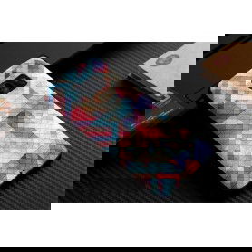 Premium 3D Reliëf Print 1800x1800 DPI TPU Hoesje S7 Edge - Colorful Giometric