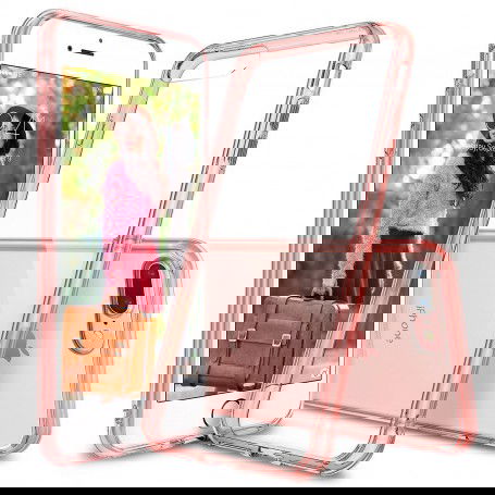 Dr. Phone-iPhone 7 PLUS Rearth Ringke Fusion® Rose Gold Case + Gratis Ringke® HD Schemfolie Display folie iPhone 7 PLUS Screenprotector€ 18,95€ 15,66