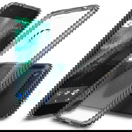 Dr. Phone-Rearth Ringke Fusion® Google Pixel Transparante Smoke Black Case + Gratis Ringke® HD Schemfolie Display folie€ 18,95€ 15,66