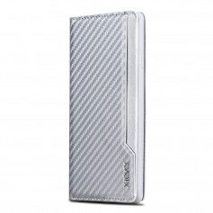 Dr. Phone-iPhone 7+ plus X-Level Wallet Serie 2 Carbon Style Portemonnee Case - Zilver€ 18,95€ 15,66DrPhoneHoesjes / Covers