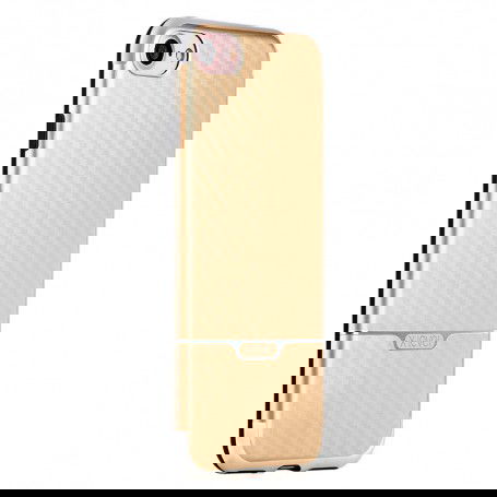 Dr. Phone-iPhone 7 X-LEVEL Goodcyl Carbon fiber Textuur Soft TPU Case - Goud€ 12,95€ 10,70DrPhoneHoesjes / Covers