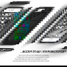 Dr. Phone-iPhone 7 Rearth Ringke Max defender case - slate metal + Ringke Max HD Screenprotector€ 19,95€ 16,49DrPhoneHoesjes / Covers