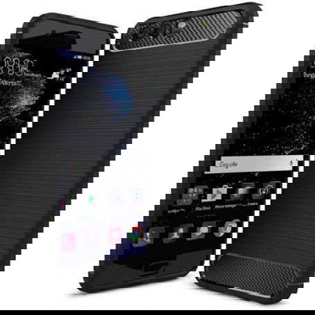 Dr. Phone-HUAWEI P10 Carbon Fiber Style TPU Case Zwart€ 12,95€ 10,70DrPhoneHuawei