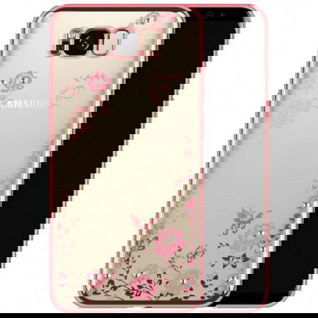 Dr. Phone-Flower Bloemen Case Diamant Crystal TPU Hoesje S8 - Rose Goud€ 10,95€ 9,05DrPhoneSamsung