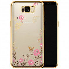 Dr. Phone-Flower Bloemen Case Diamant Crystal TPU Hoesje S8 - Goud€ 10,95€ 9,05DrPhoneSamsung