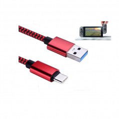 Dr. Phone-Nintendo Switch 1 Meter USB Type - C 3.1 Fast Charge Premium Laad en datakabel - Rood€ 7,95€ 6,57DrPhoneKabels