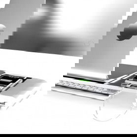 Dr. Phone-Luxe Desktop Monitor Houder Aluminium A6061 iMac / Macbook / Surface / Ultrabook Stand Met 4 USB Poorten€ 42,95€ 35,50Home
