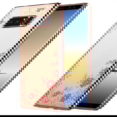 Dr. Phone-Note 8 Flower Bloemen Case Diamant Crystal TPU Hoesje - Rose Goud€ 9,95€ 8,22DrPhoneSamsung7091138211904