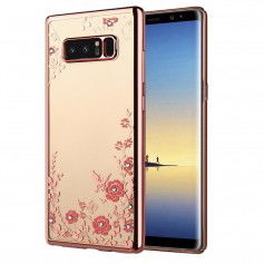 Dr. Phone-Note 8 Flower Bloemen Case Diamant Crystal TPU Hoesje - Rose Goud€ 9,95€ 8,22DrPhoneSamsung7091138211904