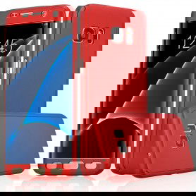 Dr. Phone-A5 2017 360° case - full body hoesje - voor en achter CNC full coverage - rood€ 12,95€ 10,70DrPhoneSamsung