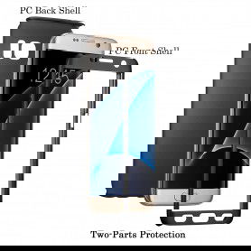 Dr. Phone-S6 360° case - full body hoesje - voor en achter CNC full coverage - zwart€ 12,95€ 10,70DrPhoneSamsung