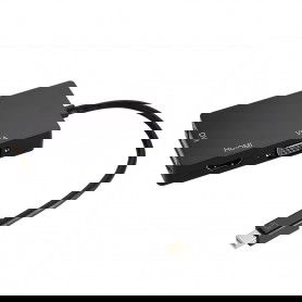 Dr. Phone-DrPhone VHD1 - 3 in 1 Mini Displaypoort Naar VGA & HDMI & DVI Monitor Adapter Kabel - High Performance Chips - Zwart€ 14,95€ 12,36DrPhoneHub / Adapter8720118276402