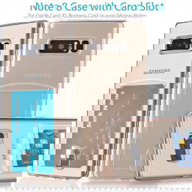 Dr. Phone-Samsung Note 8 TPU Ultra Dun Kaart Case - Gel Shockproof Case Cover - Transparant€ 9,95€ 8,22Home