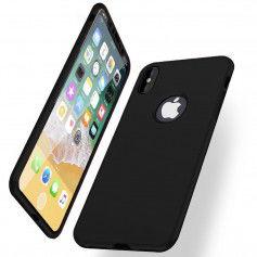 Dr. Phone-iPhone X Soft Gel Ultradunne schokbestendige Hybrid 360 TPU Case - Zwart€ 9,95€ 8,22DrPhoneApple