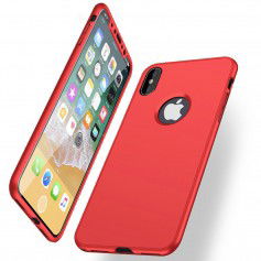 Dr. Phone-iPhone X Soft Gel Ultradunne schokbestendige Hybrid 360 TPU Case - Rood€ 9,95€ 8,22DrPhoneApple