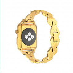 Dr. Phone-Apple Watch 1/2/3 38mm Horloge Band - Armband Rvs Roestvrij Staal Ruit Ontwerp - Inclusief Adapter - Goud€ 29,95€ 24,75DrPhoneApple Watch