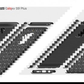 Dr. Phone-Samsung S9+ Plus Geborsteld Rugged TPU case - Ultimate Drop Proof Siliconen Case - Carbon fiber Look - Blauw€ 11,95€ 9,88DrPhoneSamsung
