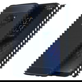 Dr. Phone-Samsung S9+ Plus Geborsteld Rugged TPU case - Ultimate Drop Proof Siliconen Case - Carbon fiber Look - Blauw€ 11,95€ 9,88DrPhoneSamsung