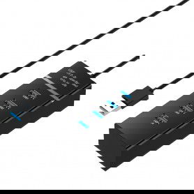DrPhone Xtreme 4 Poort 5GBPS USB 3.0 Hub Splitter Computer Notebook Laptop / Windows / Mac OS / Linux