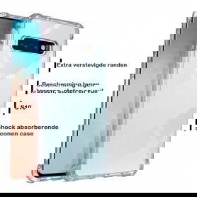 Dr. Phone-DrPhone Galaxy S10 TPU Hoesje - Siliconen Shock Bumper Case -Backcover met Verstevigde randen voor extra bescherming€ 10,95€ 9,05DrPhoneHoesje voor mobiele telefoon8720118998595