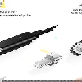 Dr. Phone-Elough E04 Magnetische Type C oplaadkabel - Magnetisch oplader 2.4A Fast Charge USB-C Snellader en Datakabel -Zwart€ 12,95€ 10,70eloughKabel & Lader7091135288466
