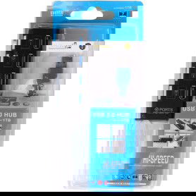 Dr. Phone-DrPhone SS2 4Poorten 3.0 USB HBUB - Multi Oplader - Adapter met aan/uit knop en led verlichting - Zwart€ 14,95€ 12,36DrPhoneHub / Adapter8718885329162