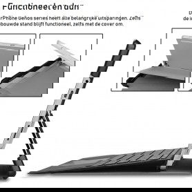 Dr. Phone-DrPhone Genos - Surface Pro Cover / Hoes - PU Leder + Zachte Microfiber Case - Volledige Bescherming - Zwart€ 27,95€ 23,10DrPhoneMicrosoft8720118998731