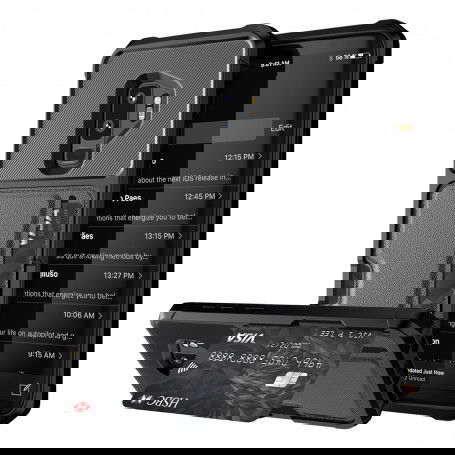 Dr. Phone-DrPhone Galaxy S9+ Plus TPU Kaart Armor Case - Lederen portemonnee kaarthouder Cover - Schokbestendig TPU Bumper€ 17,95€ 14,83DrPhoneSamsung8720118006948