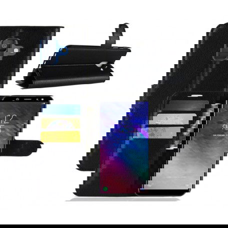 Dr. Phone-DrPhone Galaxy A6+ (Plus) 2018 Flipcover - Bookcase - Luxe booktype PU Lederen Portemonnee Case - Wallet Case€ 11,95€ 9,88DrPhoneHoesje voor mobiele telefoon8720118042366
