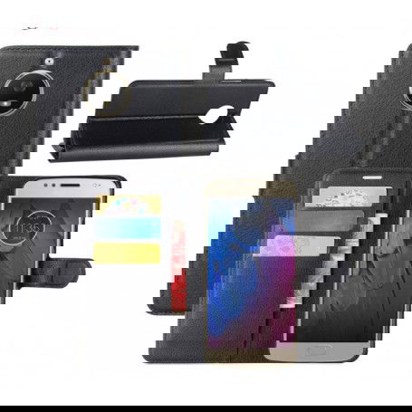 Dr. Phone-DrPhone Moto G5s+ (Plus) Flipcover - Bookcase - Luxe booktype PU Lederen Portemonnee Case - Wallet Case met Kickstand€ 11,95€ 9,88DrPhoneHoesje voor mobiele telefoon8720118042748
