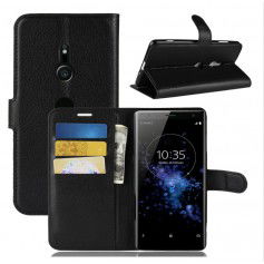 Dr. Phone-DrPhone Xperia XZ3 Flipcover - Bookcase - Luxe booktype PU Lederen Portemonnee Case - Wallet Case met Kickstand - Zwart€ 11,95€ 9,88DrPhoneHoesje voor mobiele telefoon8720118042120