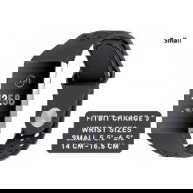 Dr. Phone-DrPhone Fitbit Charge 3 / Charge 3 SE TPU Sport Armband - Dubbele kleuren TPE Armband - Siliconen Polsband - Zwart€ 14,95€ 12,36DrPhoneFitbit8720118042397