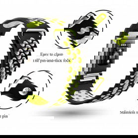 Dr. Phone-DrPhone Fitbit Charge 3 / Charge 3 SE TPU Sport Armband - Dubbele kleuren TPE Armband - Siliconen Polsband - Zwart€ 14,95€ 12,36DrPhoneFitbit8720118042397
