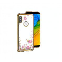 Dr. Phone-DrPhone P Smart 2019 / Honor 10 Lite Flower Bloemen Case Diamant Crystal TPU Hoesje - Goud€ 9,95€ 8,22DrPhoneHoesje voor mobiele telefoon8720118999110