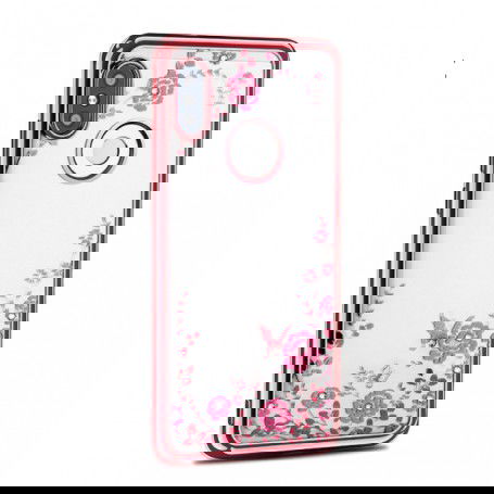 Dr. Phone-DrPhone P Smart 2019 / Honor 10 Lite Flower Bloemen Case Diamant Crystal TPU Hoesje - Rosegold€ 9,95€ 8,22DrPhoneHoesje voor mobiele telefoon8720118999264