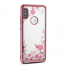 Dr. Phone-DrPhone P Smart 2019 / Honor 10 Lite Flower Bloemen Case Diamant Crystal TPU Hoesje - Rosegold€ 9,95€ 8,22DrPhoneHoesje voor mobiele telefoon8720118999264