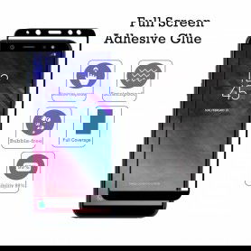 Dr. Phone-DrPhone Samsung A6 2018 Glas 4D Volledige Glazen Dekking Full coverage Curved Edge Frame Tempered glass Zwart - Official€ 999,00€ 825,62DrPhoneHoesje voor mobiele telefoon7091136623938