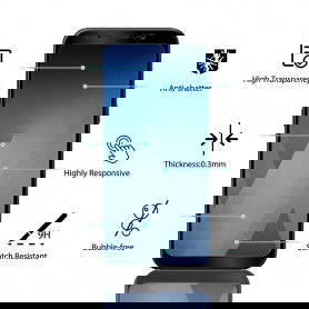 Dr. Phone-DrPhone A8 2018 Glas 4D Volledige Glazen Dekking Full coverage Curved Edge Frame Tempered glass Zwart - Official DrPhone€ 10,95€ 9,05DrPhoneTelefoniescreenprotector7091139428400