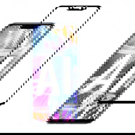 Dr. Phone-DrPhone Huawei Mate 20 Lite Glas 4D Volledige Glazen Dekking Full coverage Curved Edge Frame Tempered glass Zwart -€ 10,95€ 9,05DrPhoneTelefoniescreenprotector7091134506400