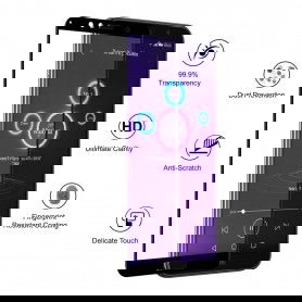 Dr. Phone-DrPhone Huawei Y6 (2018) Glas 4D Volledige Glazen Dekking Full coverage Curved Edge Frame Tempered glass Zwart€ 10,95€ 9,05DrPhoneTelefoniescreenprotector8720118041932
