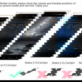 Dr. Phone-DrPhone Nokia 3 Glas 4D Volledige Glazen Dekking Full coverage Curved Edge Frame Tempered glass Zwart - Official DrPhone€ 10,95€ 9,05DrPhoneTelefoniescreenprotector7091137139285