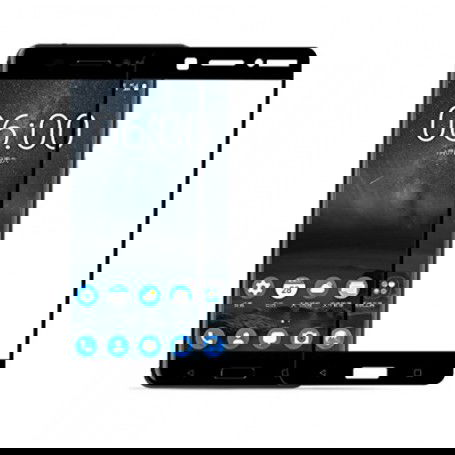 Dr. Phone-DrPhone Nokia 8 Glas 4D Volledige Glazen Dekking Full coverage Curved Edge Frame Tempered glass Zwart - Official DrPhone€ 10,95€ 9,05DrPhoneTelefoniescreenprotector7091138318818