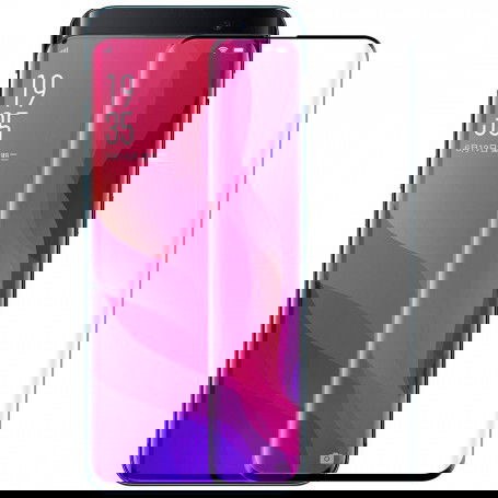 Dr. Phone-DrPhone Oppo Find X Glas 4D Volledige Glazen Dekking Full coverage Curved Edge Frame Tempered glass Zwart - Official€ 10,95€ 9,05DrPhoneTelefoniescreenprotector7091137504649