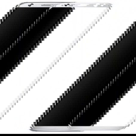 Dr. Phone-DrPhone Samsung S8 Glas 4D Volledige Glazen Dekking Full coverage Curved Edge Frame Tempered glass Zilver - Official€ 10,95€ 9,05DrPhoneTelefoniescreenprotector7091139850607