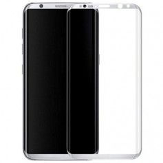 Dr. Phone-DrPhone Samsung S8 Glas 4D Volledige Glazen Dekking Full coverage Curved Edge Frame Tempered glass Zilver - Official€ 10,95€ 9,05DrPhoneTelefoniescreenprotector7091139850607