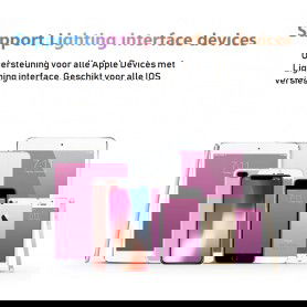 Dr. Phone-DrPhone Sound Lightning Aux Splitter Muziek via Aux & Opladen Tegelijk - Koptelefoonaansluiting 3.5mm - Wit€ 12,95€ 10,70DrPhoneSplitter8720118042069