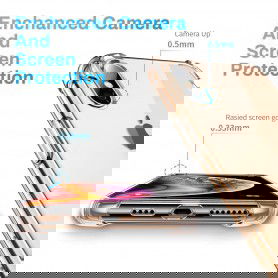 Dr. Phone-DrPhone iPhone XS MAX (6.5 inch) TPU Hoesje - Siliconen Shock Bumper Case -€ 11,95€ 9,88DrPhoneHoesje voor mobiele telefoon7091138507380