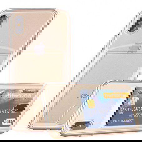 Dr. Phone-DrPhone- iPhone X hoesje - TPU Ultra Kaart Dun Slim Case Transparant€ 9,95€ 8,22DrPhoneHoesje voor mobiele telefoon7091136547937